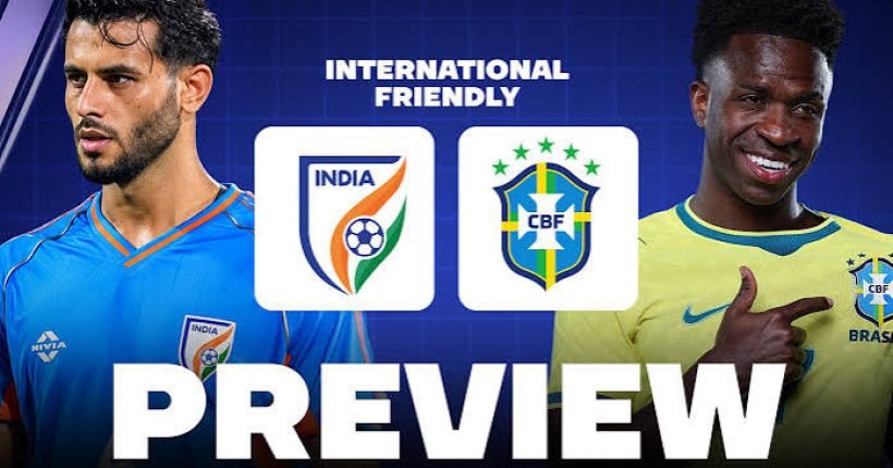 India National Football Team vs Brazil National Football Team